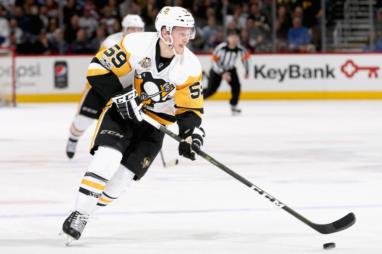 Jake guentzel inks extension contract million annual five year usa today