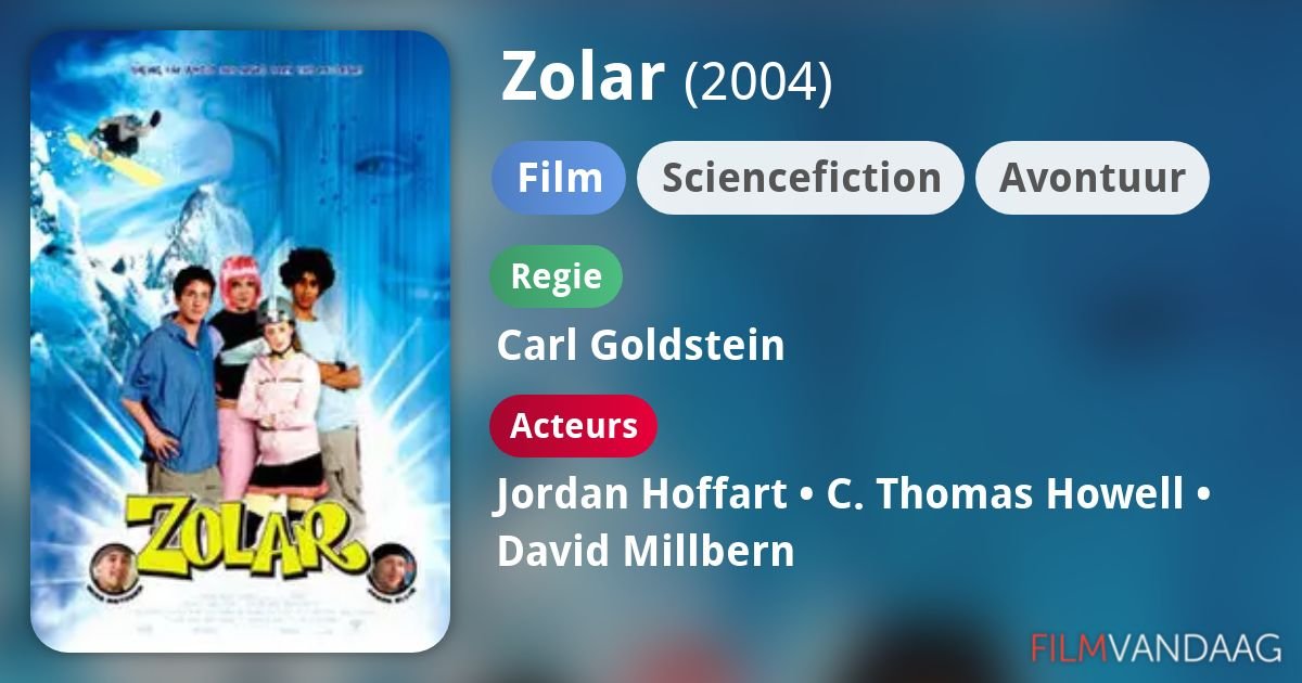Zolar: the extreme sports movie