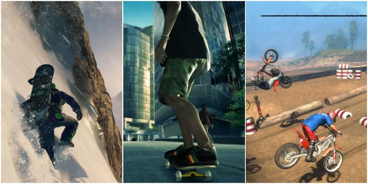 Xbox 360 extreme sports games