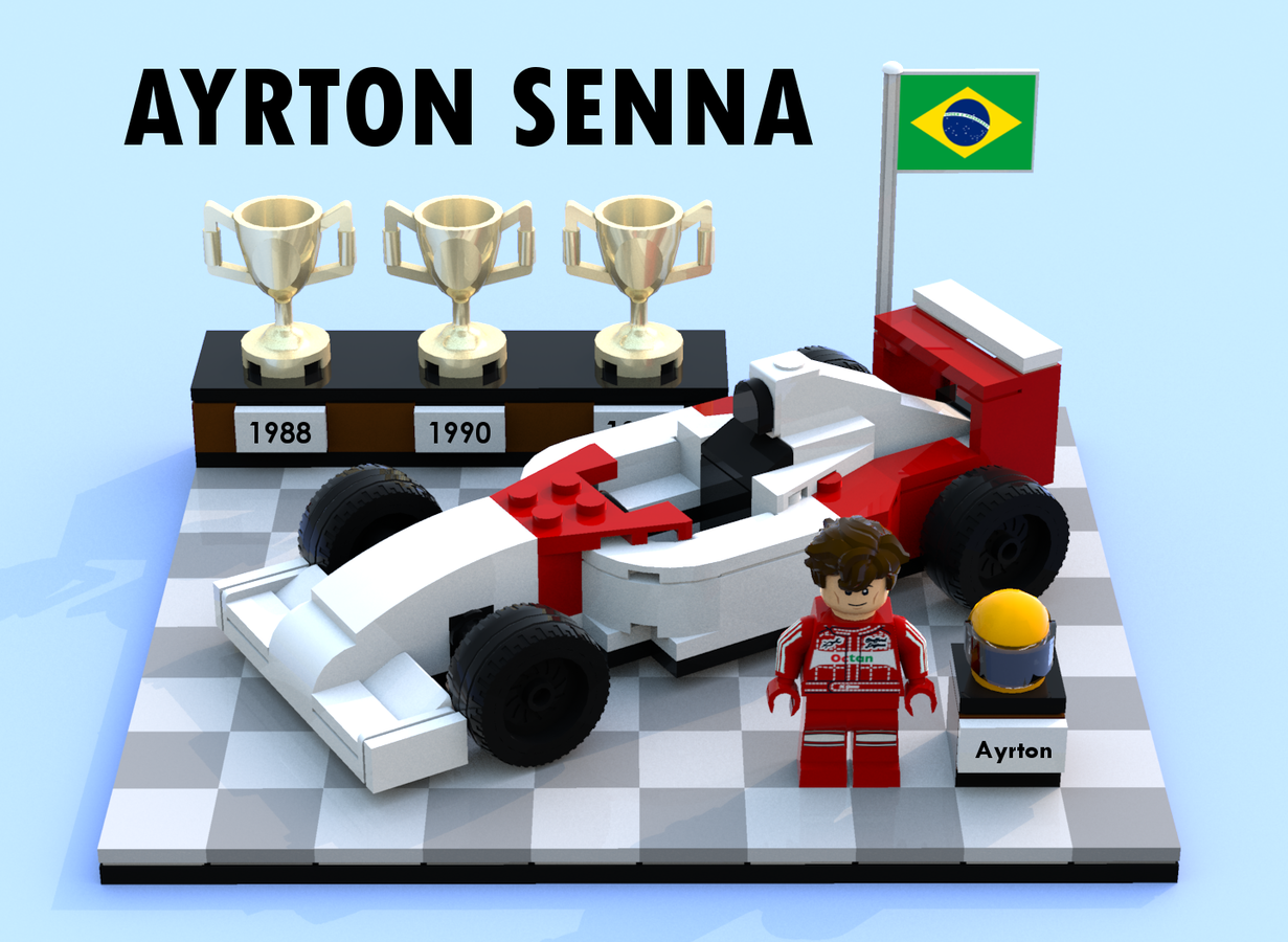Ayrton Senna LEGO: A Masterpiece Celebrating a Racing Legend