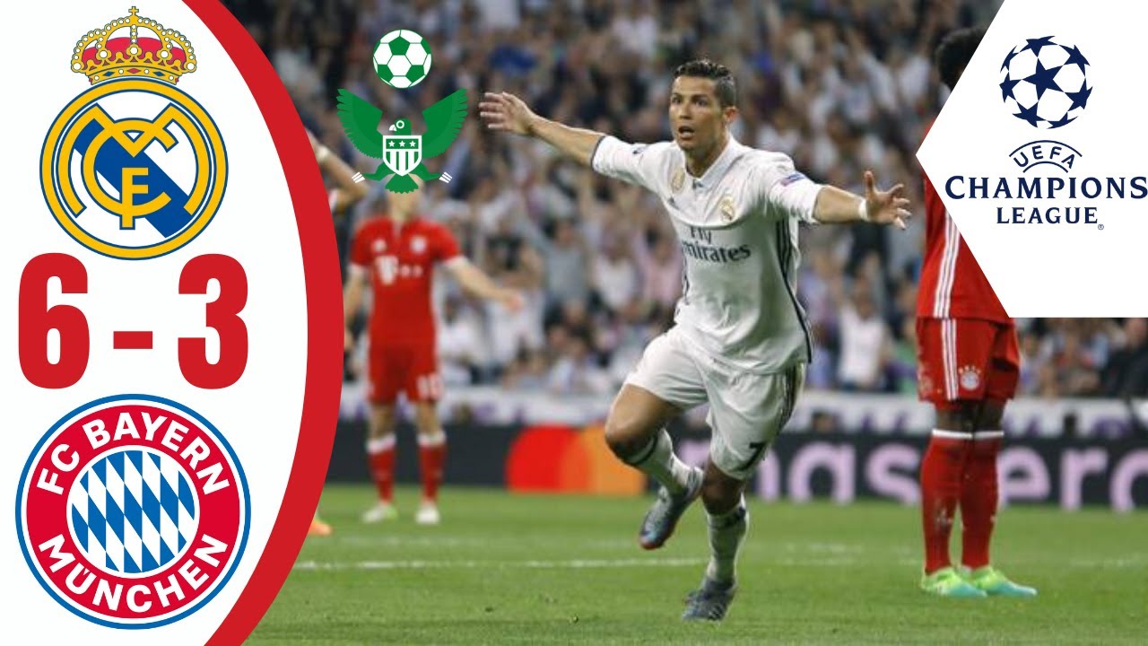 Ronaldo bayern real madrid cristiano munich vs hat champions resounding trick agg aet hits way against hattrick league history victory