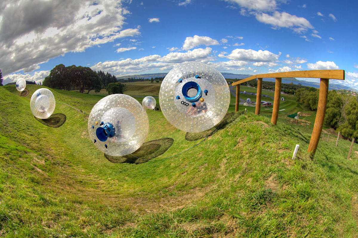 Zorbing zorb hill downhill sphere traps dungeon ballon orbing atmosphere pasture grassland rural zorbs rafting invented dnd pxhere er goliveyoung