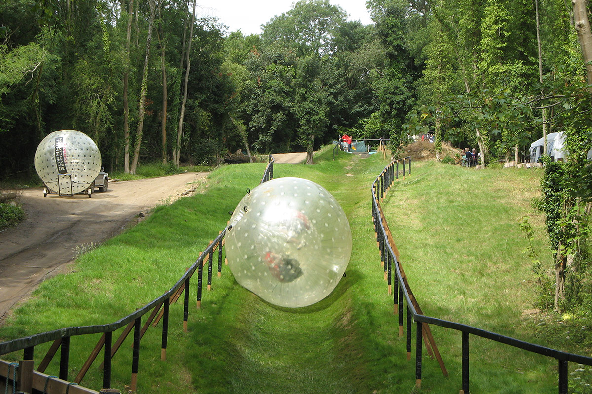 Zorbing is an extreme sport and like several