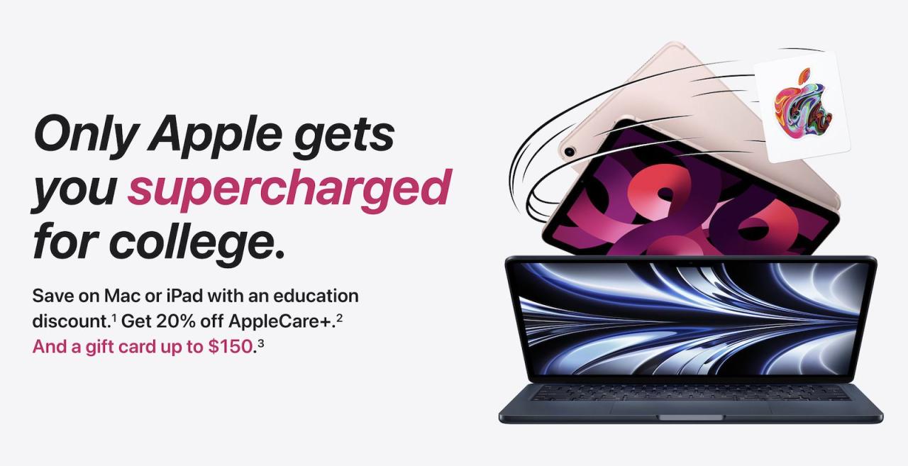 Apple educator discounts