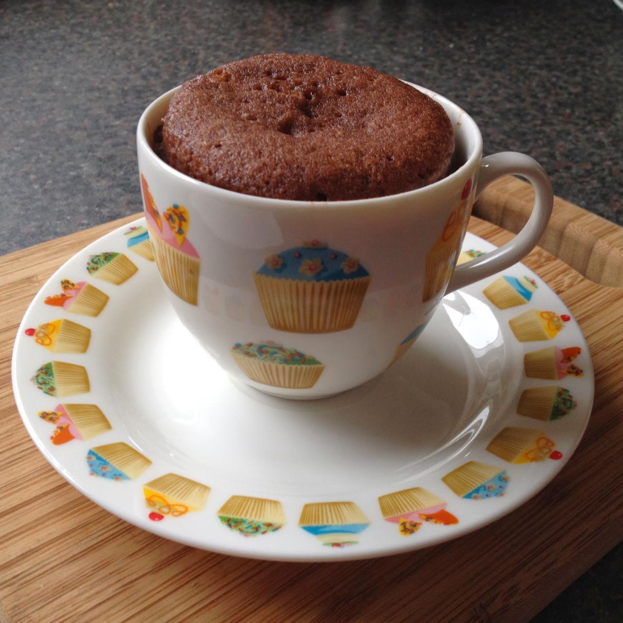 Mug cake recipe