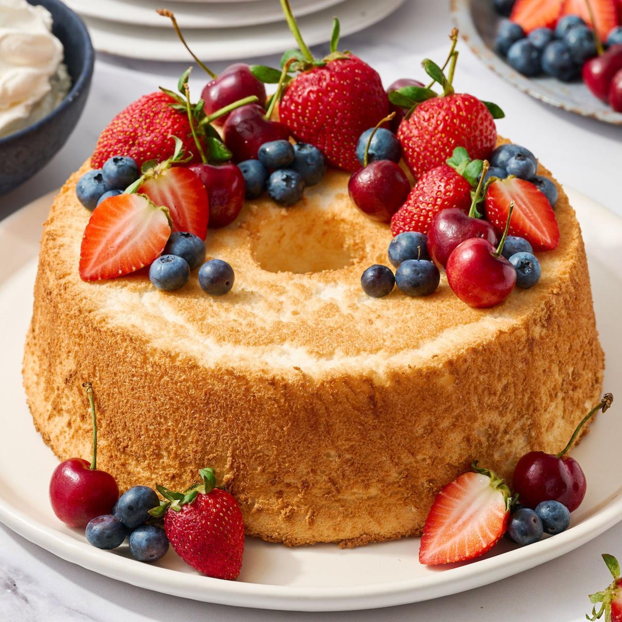 Angel food cake