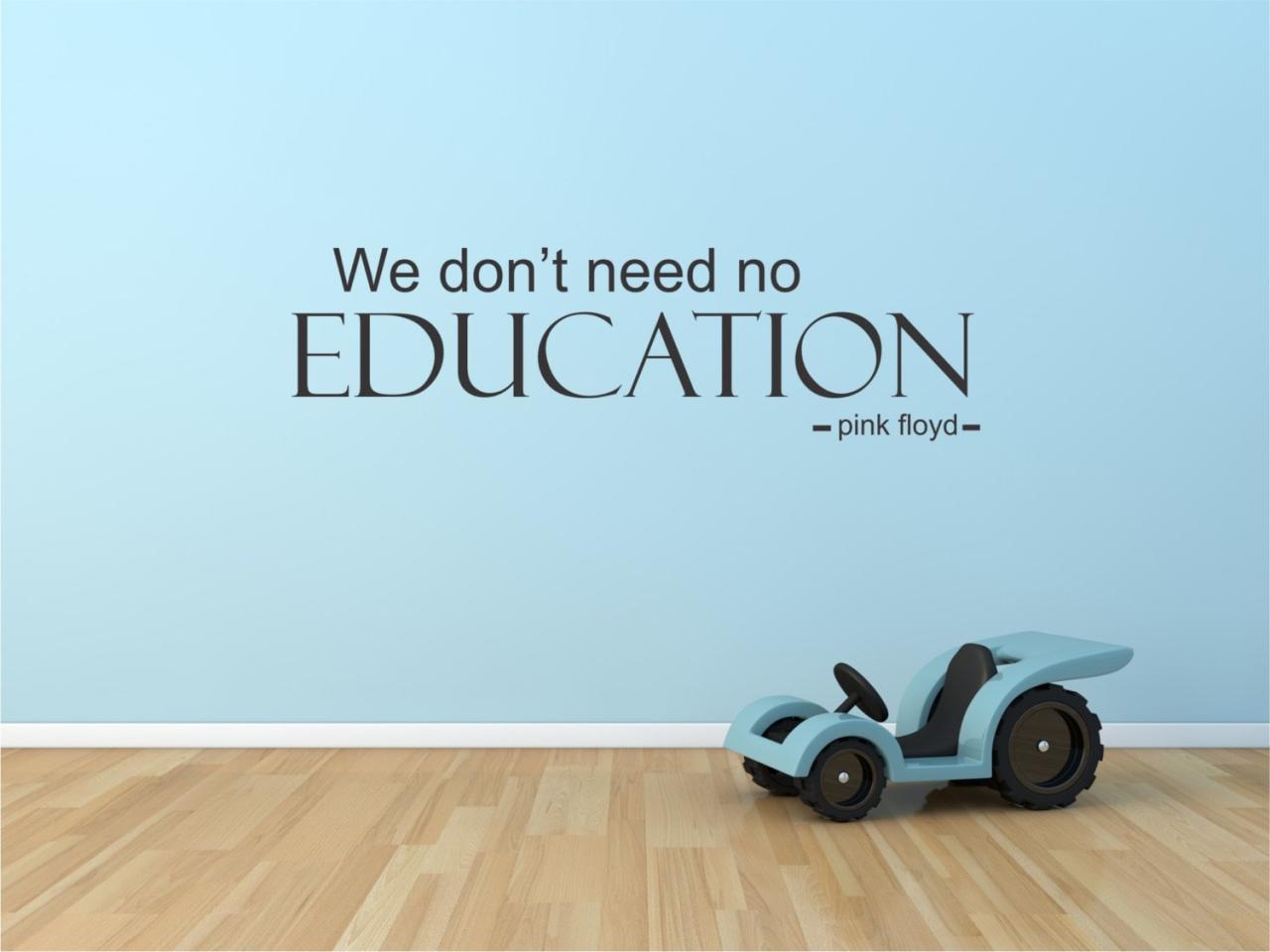 We need no education pink floyd