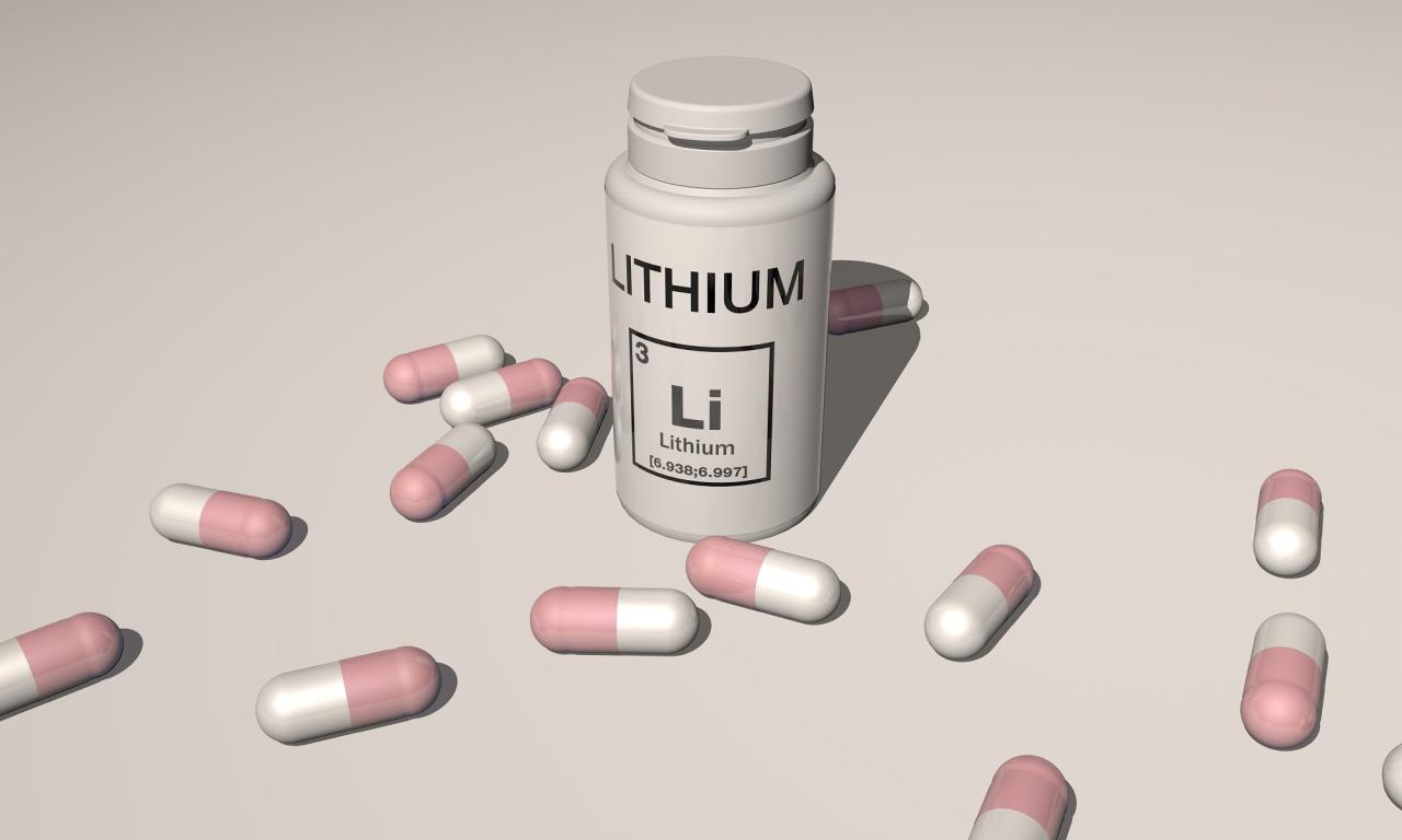 Lithium medication