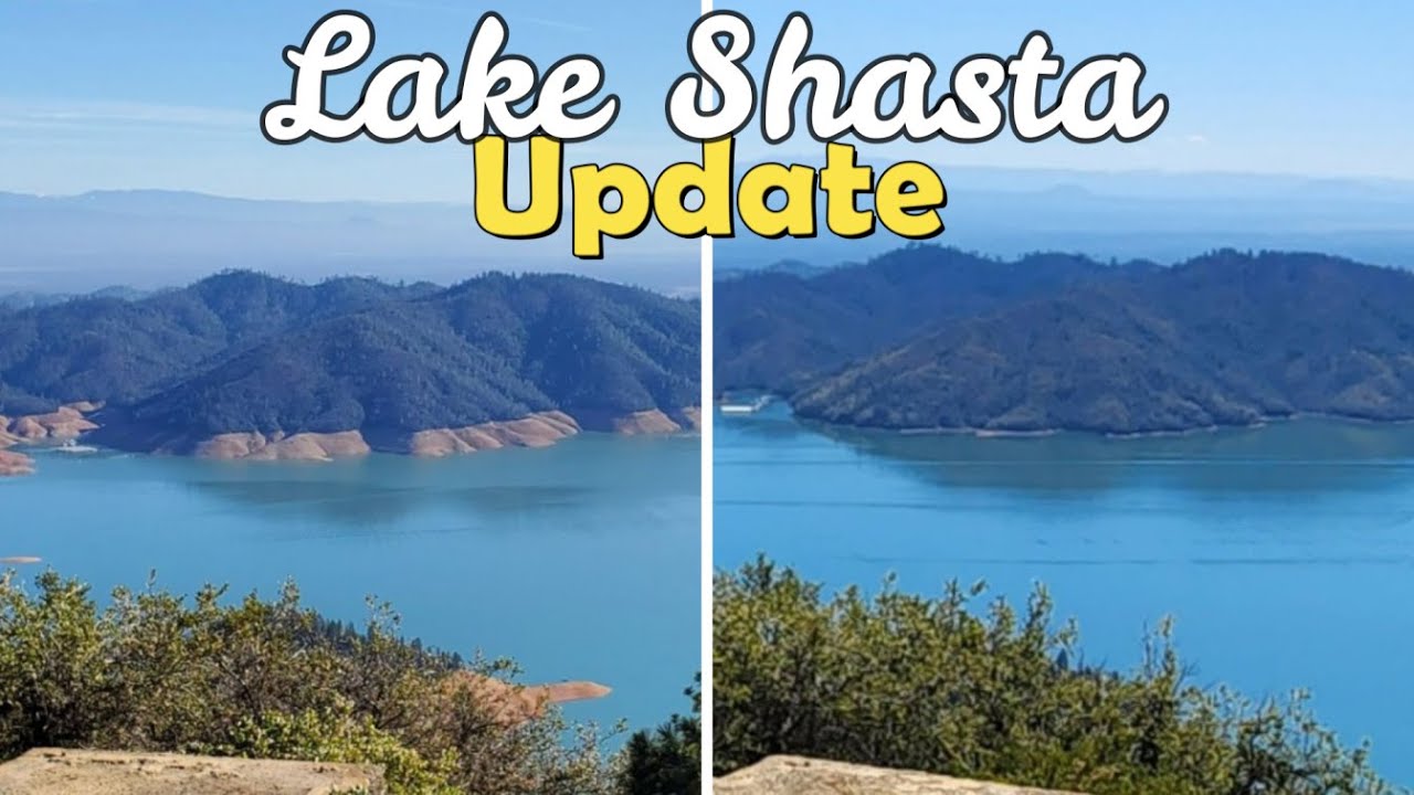 Lake shasta water level