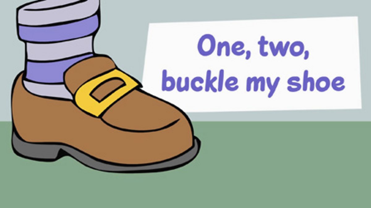 1 2 buckle my shoe