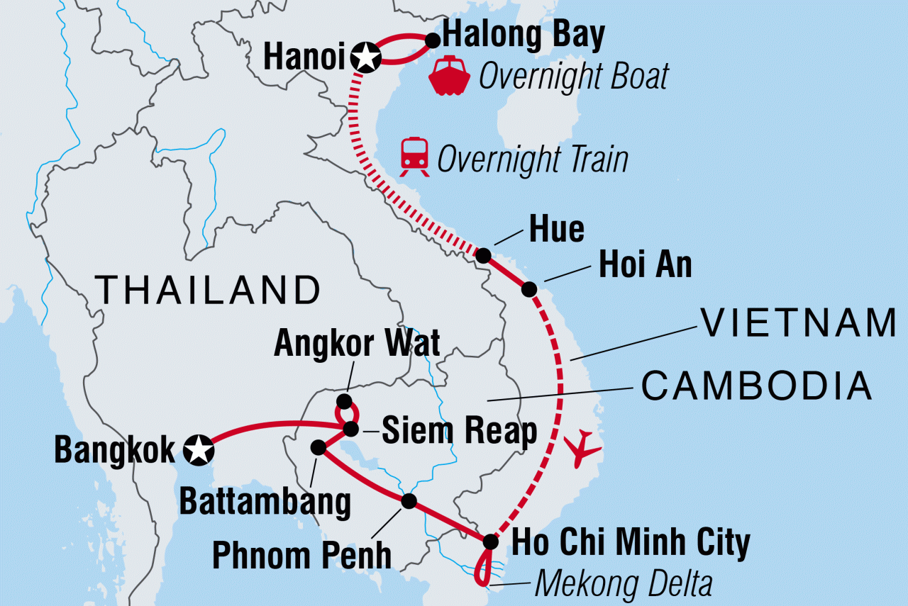 Trips to vietnam and cambodia